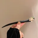 Hairpin White Flowers
