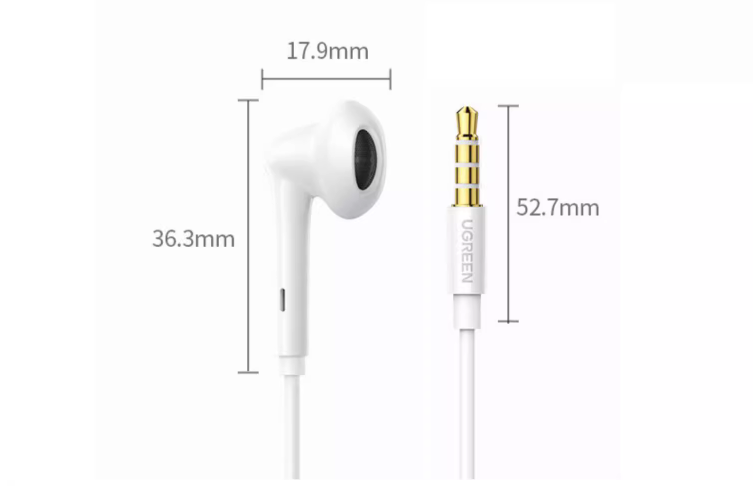 Title 6, 35 Round Hole MFI Semi-in-ear Wire Control Wire...