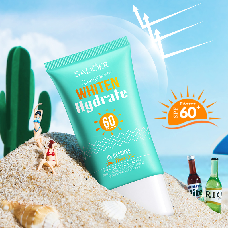 SADOER Whitening Moisturizing Sunscreen 50g — foto 6