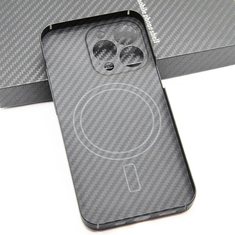 Magnetic Car Hard Fiber Phone Case