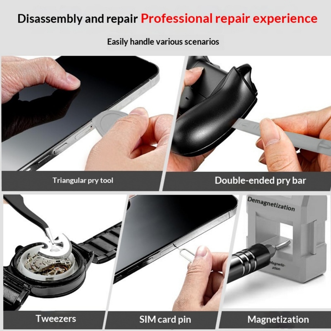 Amazon Exclusive 115 In One Screwdriver Set With Multiple Functions And High Hardness For Disassembling Mobile Phone Repair Tools, Batch Head