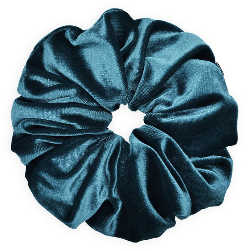 New Swan Fleece Solid Women's Hair Rope Haze Blue - Shop at LoveMi