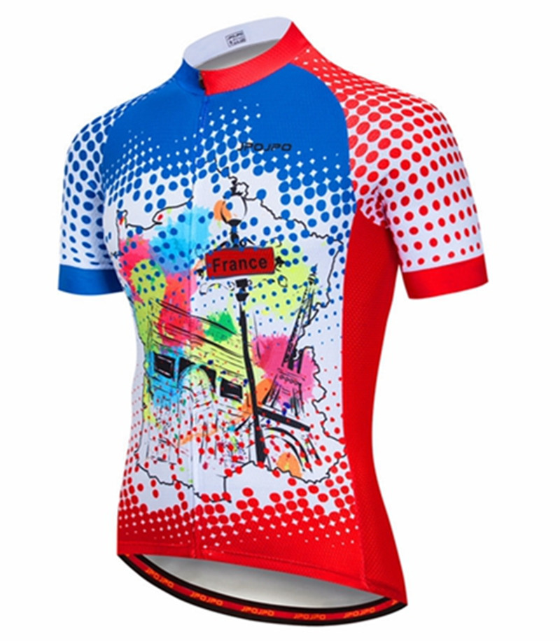 Men's And Women's Summer Cycling Jersey Tops, Breathable Outdoor Cycling Jerseys — foto 4