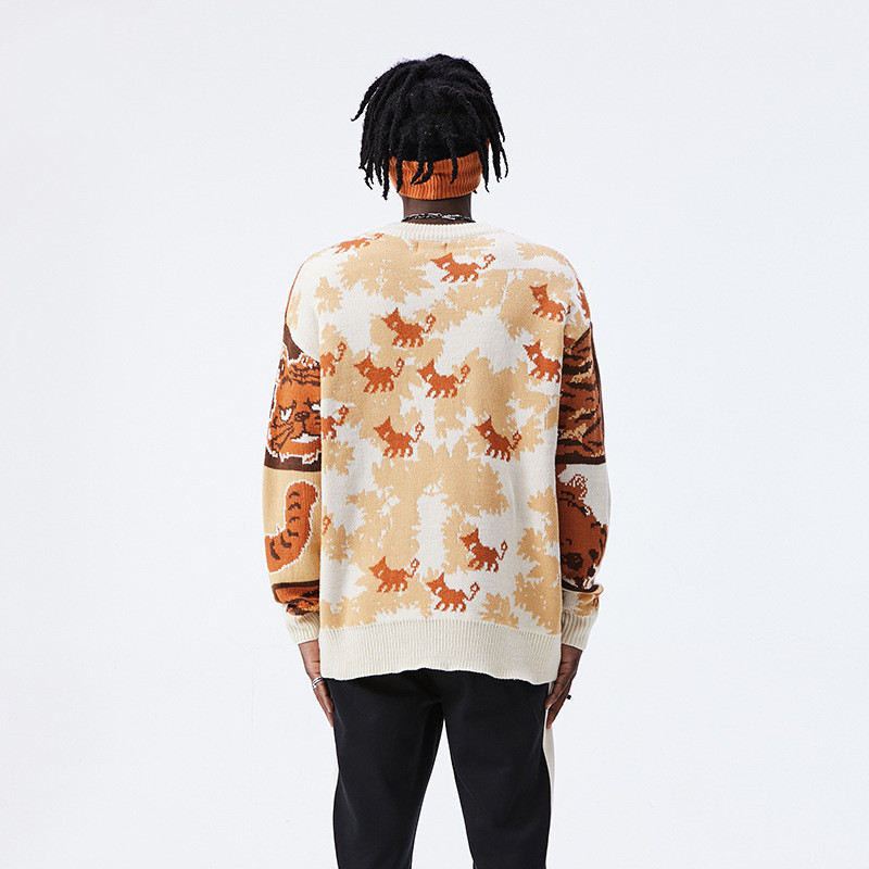 Men's Fashion Cartoon Autumn And Winter Sweater