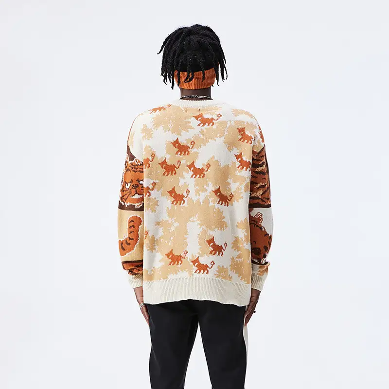 Men's Fashion Cartoon Autumn And Winter Sweater