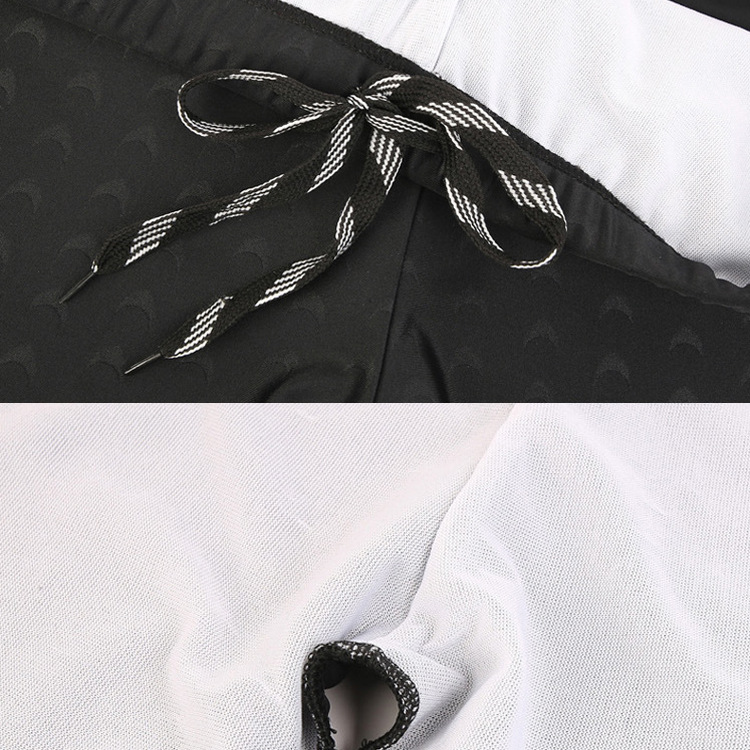 Men's Sharkskin Five Points Swimming Trunks