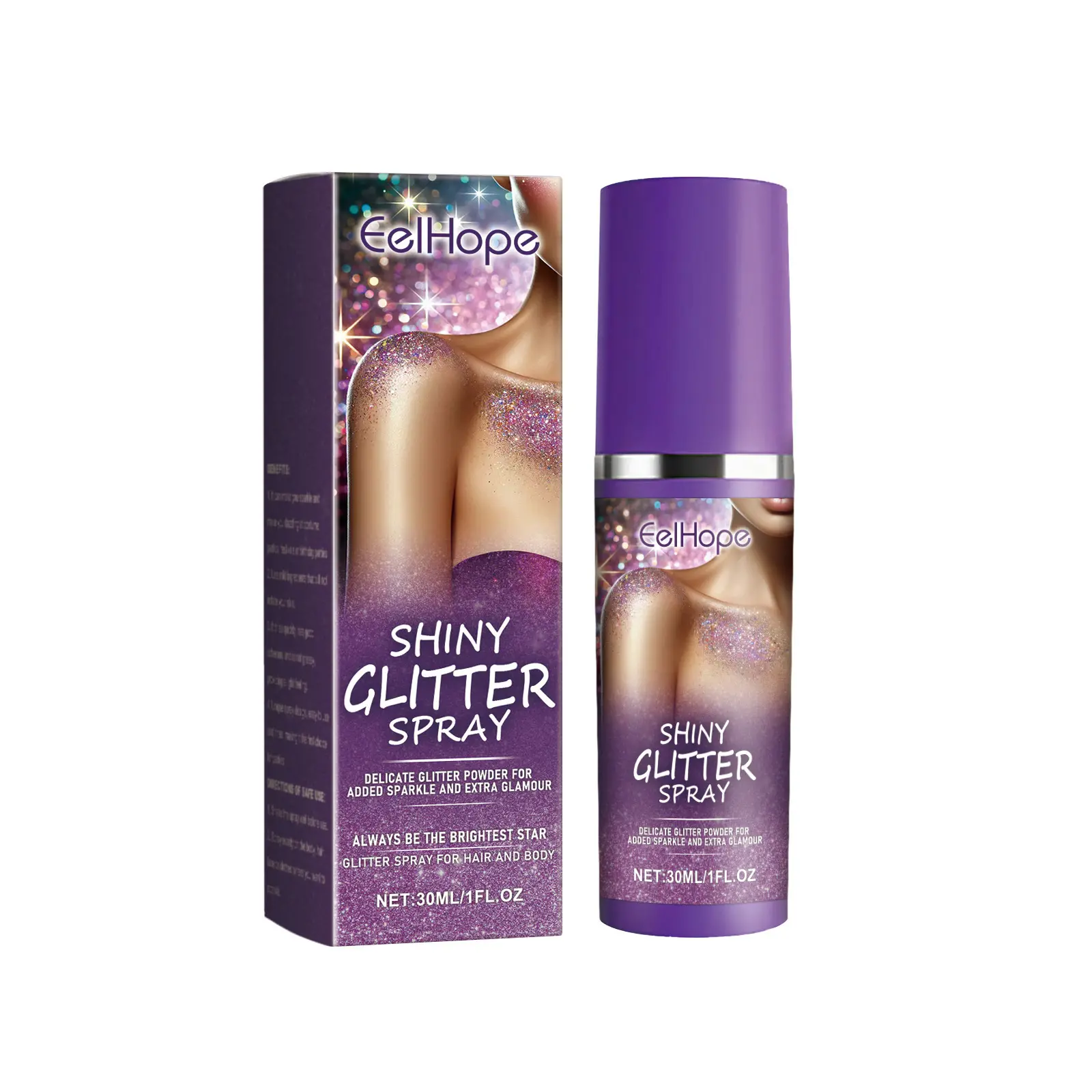 Dazzling Star Glitter Spray Nightclub Party Body