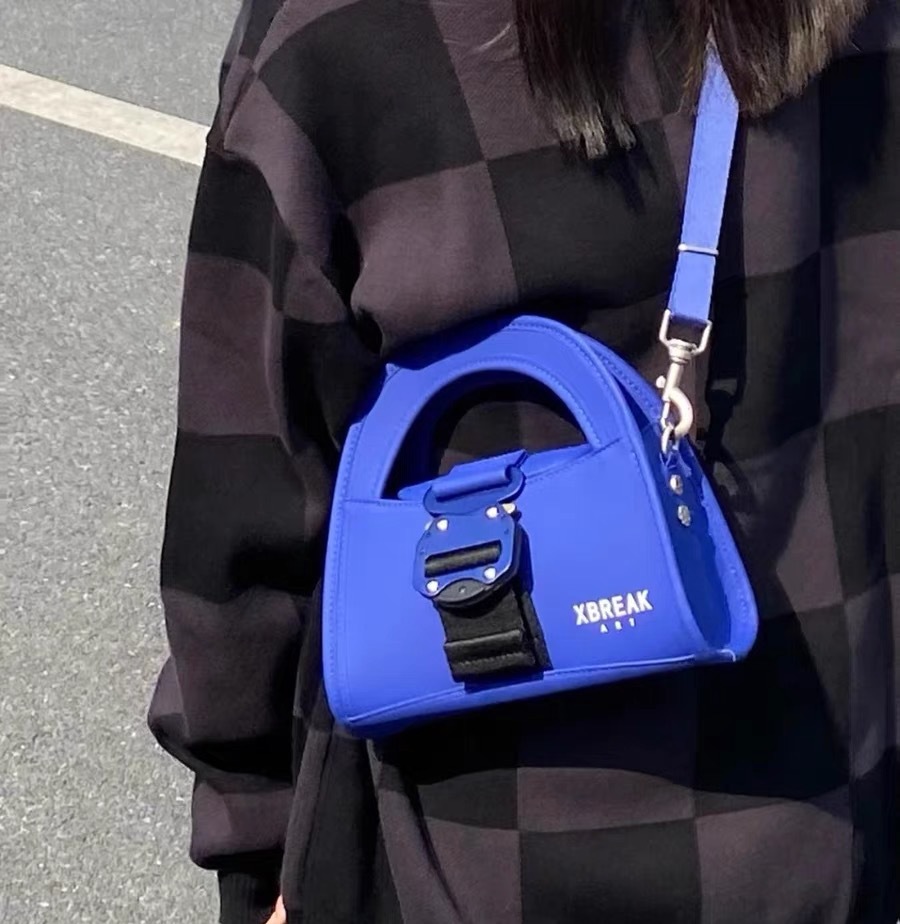 Title 7, Fashion One Shoulder Crossbody Bag Klein Blue