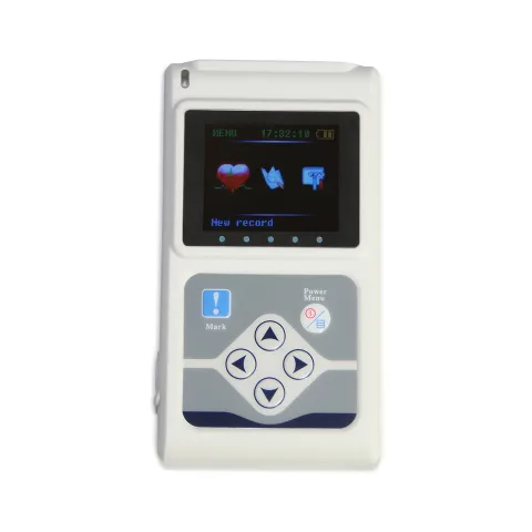 Handheld 24 Hours 3 Channel ECG EKG Holter Monitor