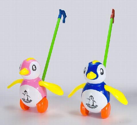 Cart penguin blue