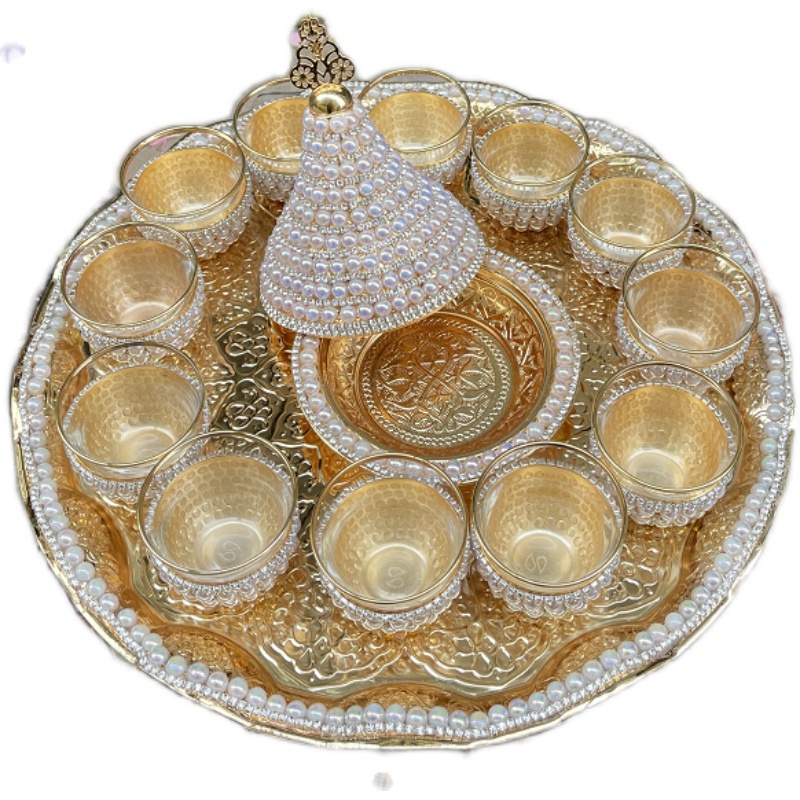 Title 1, European Tray Tea Set Luxury Coffee