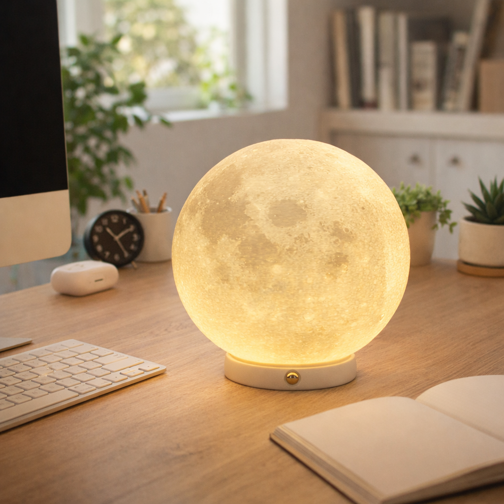 Rechargeable Moon Lamp, picture 4 of 4