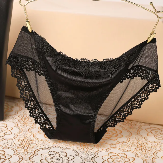 Bottom Crotch Triangle Low Waist Pants For Women Black - Shop at LoveMi