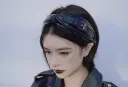 Wide Leather Buckle Headband
