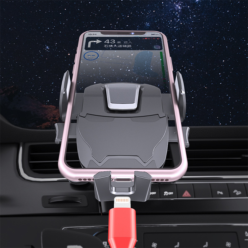 Suction Cup Center Console Air Outlet Car Phone Holder - Image 5