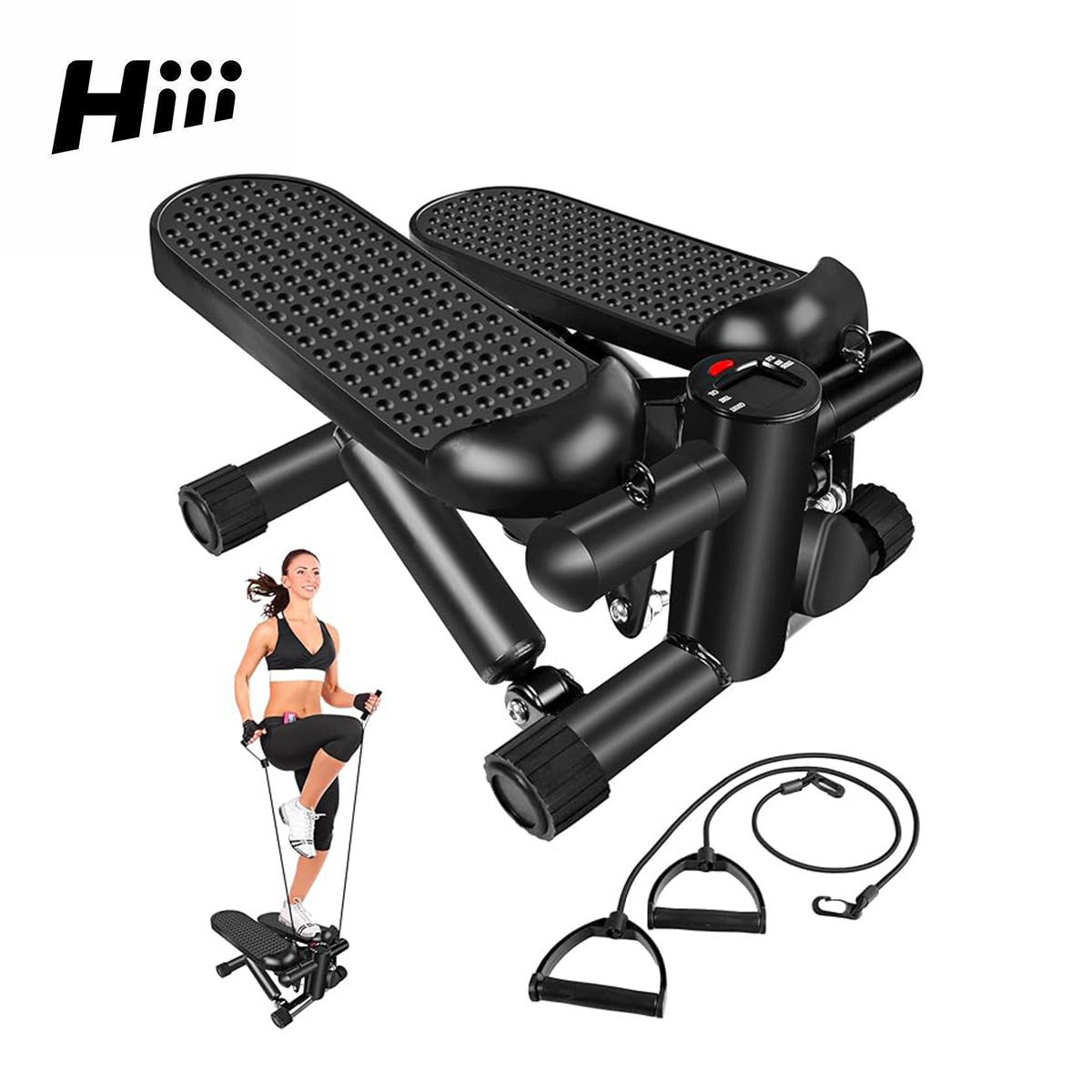 Mini Stair Stepper for Home Exercise. Dual Hydraulic Drive System, Track Your Progress, Humanized Design, Super Quiet Design, Space Saving, Packaging & Warranty.