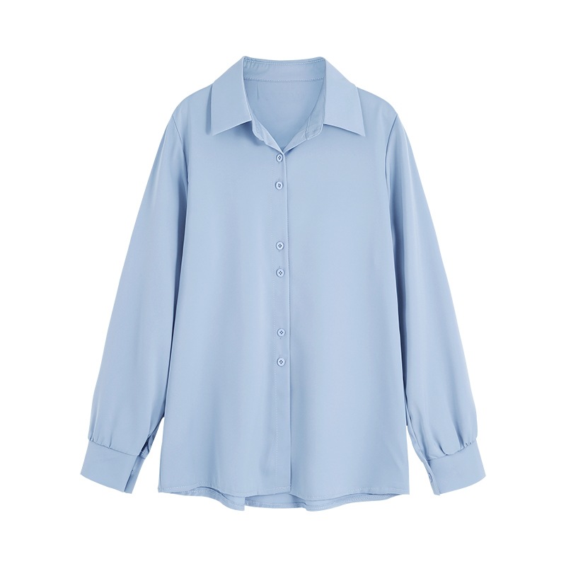Women's New Fashion Western Style Top Drape Long Sleeve Shirt