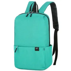 Water-Repellent Colorful Backpack Lightweight Outdoor Student Men's And Women's Schoolbags - Green - View 1