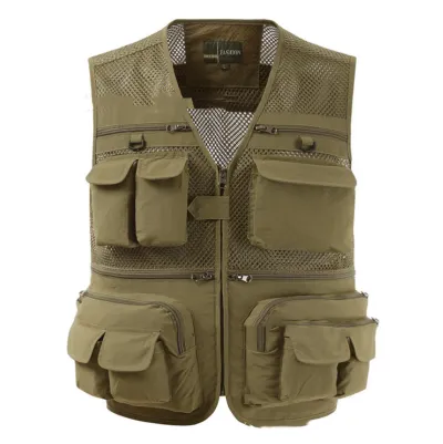 Multi-pocket Men's Professional Photography Vest