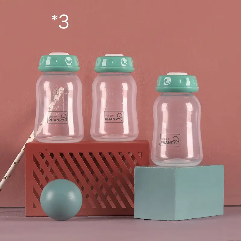 PP Wide Bore Milk Storage Bottle For Baby's Preservation