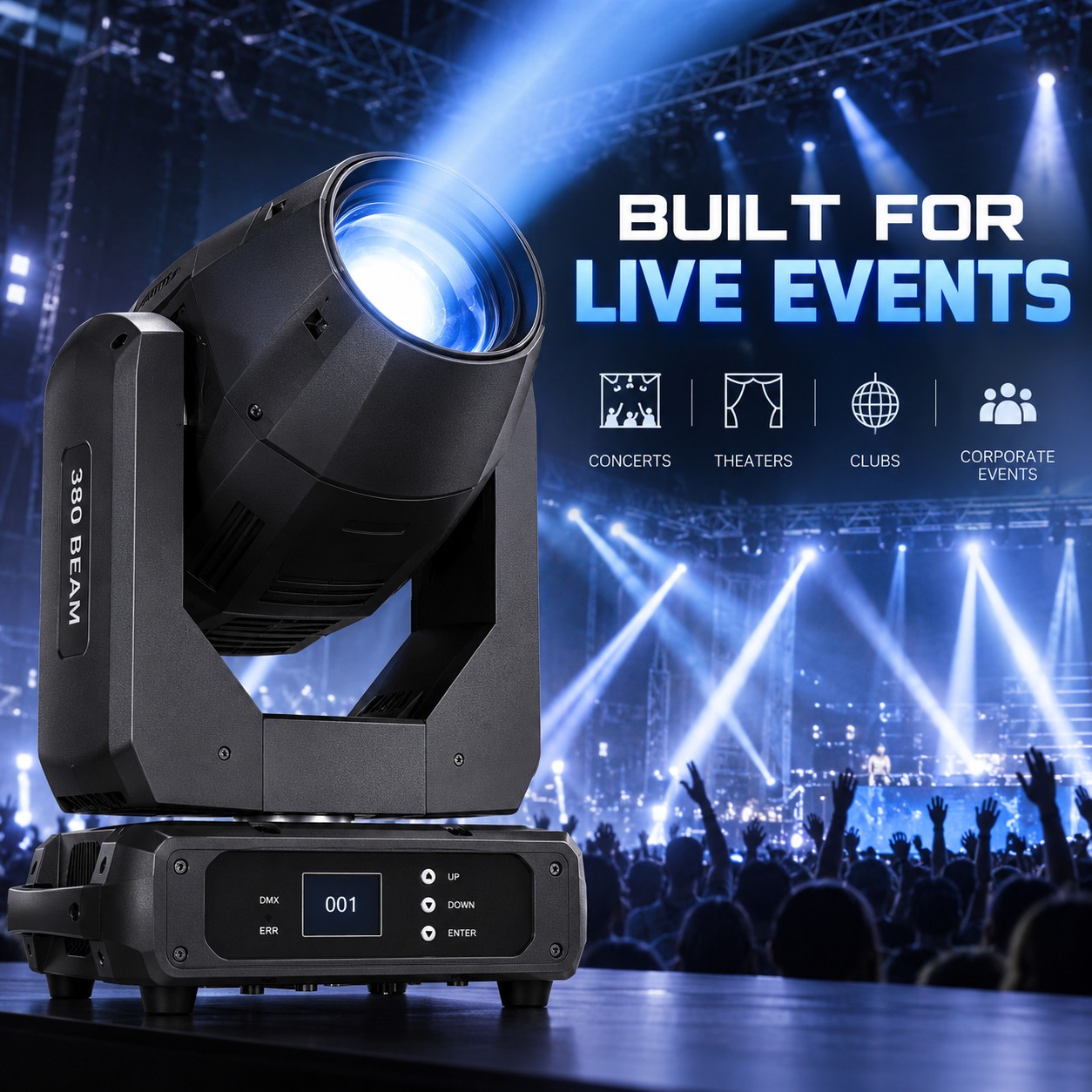 Lampă de lucru reîncărcabilă cu LED 380 Sursă de alimentare cu ridicata portabilă Iluminat RGB 380W Lampă de exterior eficientă din punct de vedere energetic