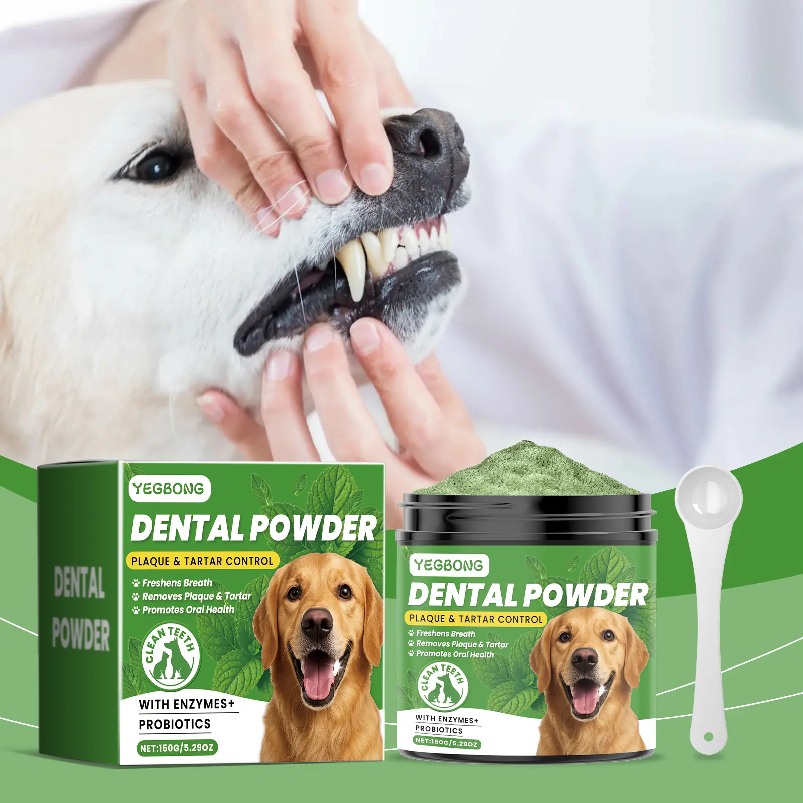 Dog Teeth Cleaning Powder