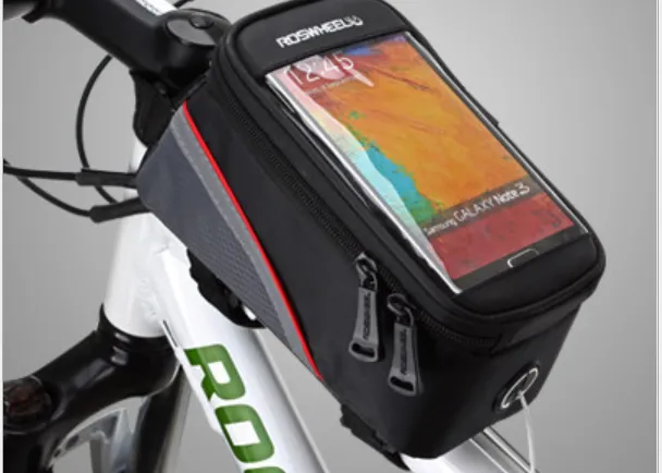 Cycling Touch Screen Bag Mobile Phone Bag Can Be Touched Across The Screen Style B - Shop at LoveMi