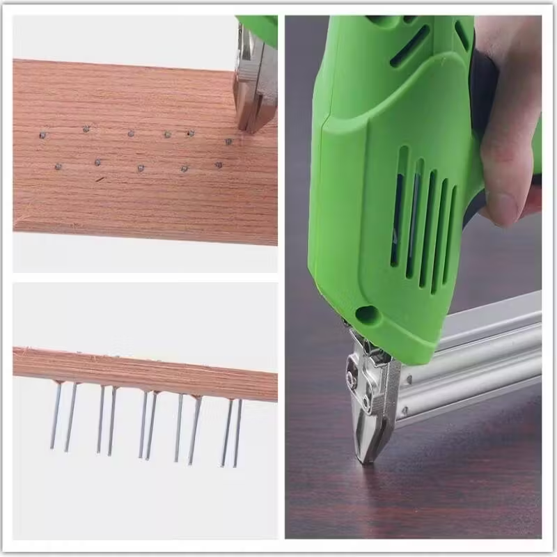 1800W Electric Heavy Duty Stapler Nailer - High Power Nail Gun For Carpentry — image 3