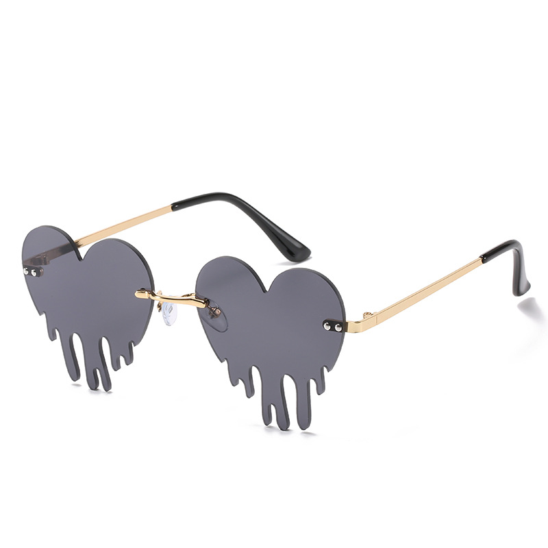 Title 10, Lunettes de soleil Love Tears sans monture pour...