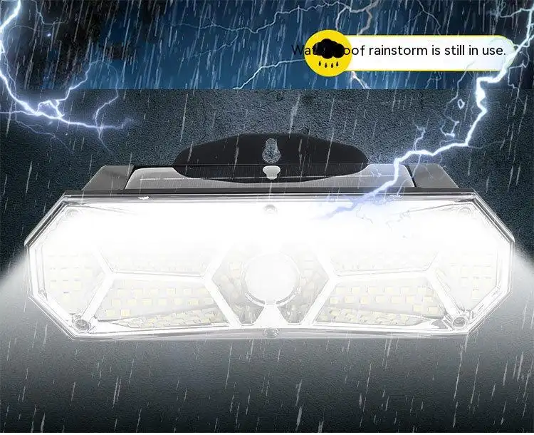 Solar Human Body Induction Lamp Outdoor Waterproof Street