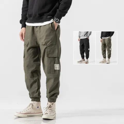 Versatile Foot Trousers Men Fashionable Europe and the United
