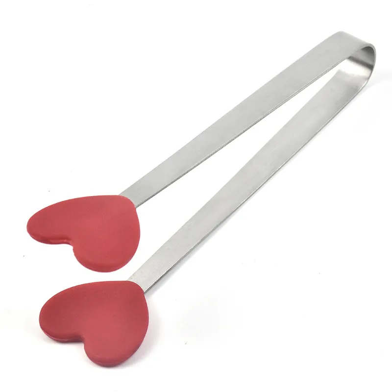 Food tongs ice tongs - Red Love