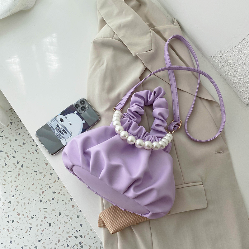 Portable Messenger Bag Wild Ins Cloud Bucket Bag