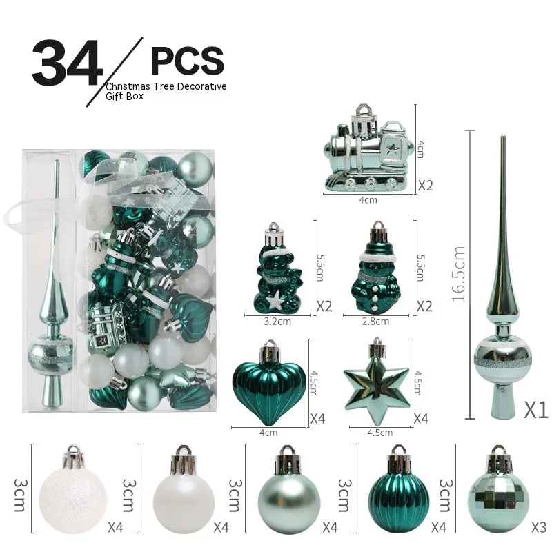 Christmas Decorations Ball Set Christmas Tree Pendant – image 5