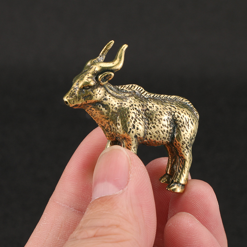 Title 3, Household Brass Ornaments Goat Decorations