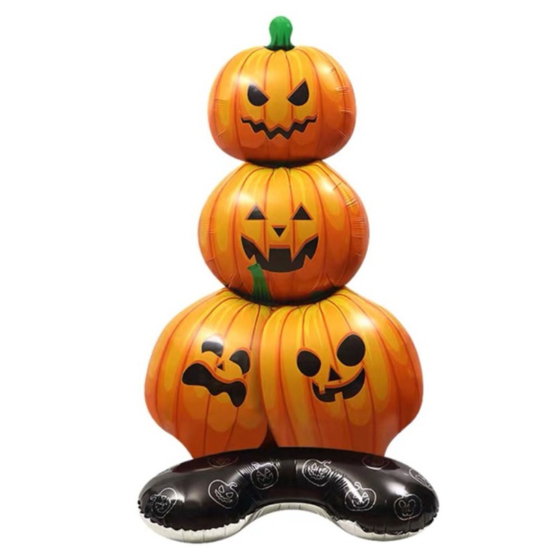 Halloween inflatable pumpkin decoration suitable for indoor