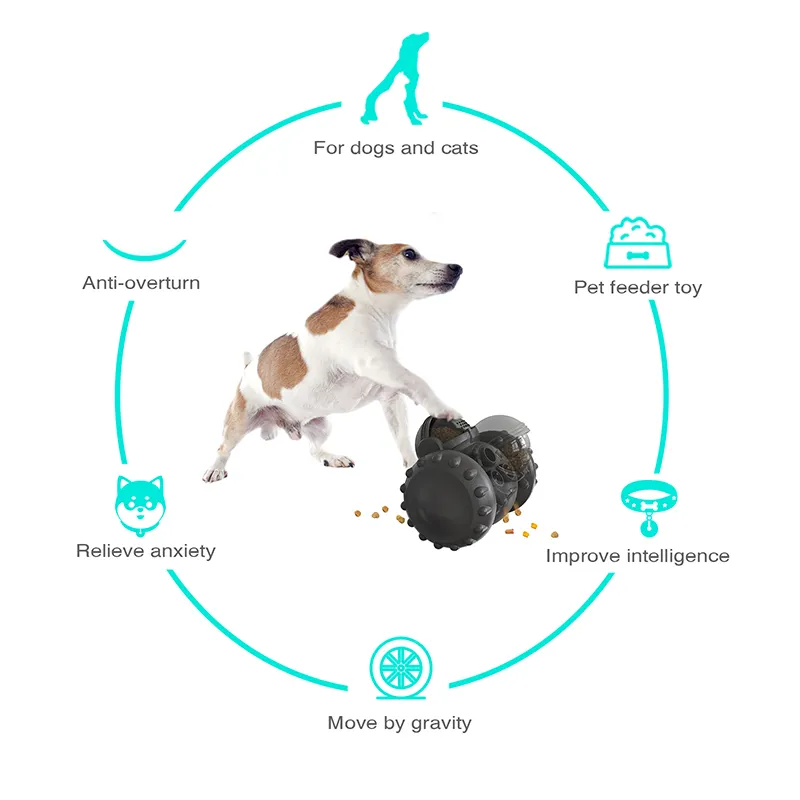 Interactive Dog Treat Leaking Toy
