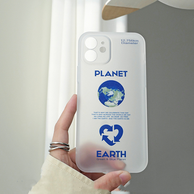 Funda móvil minimalista transparente micro nueva