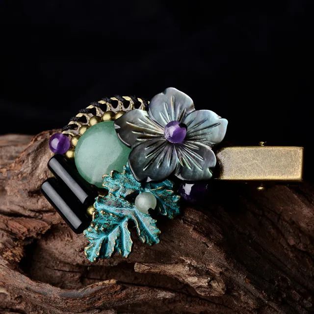 Retro Fashion Accessories Shell Flowers As Shown - Shop at LoveMi