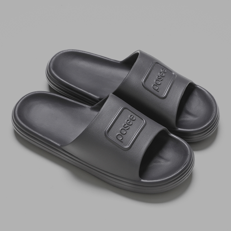 Plastic Soft Sole Home Care Shoes Gray - Shop at LoveMi