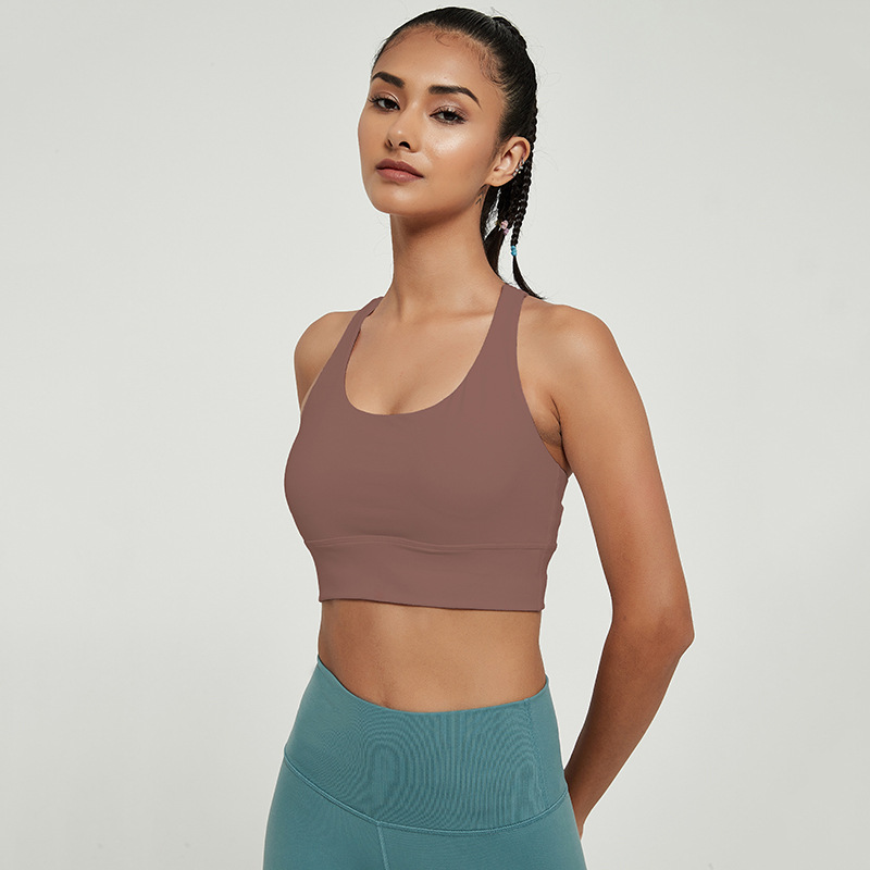 Title 5, Bra and back cross ventilation Yoga underwear