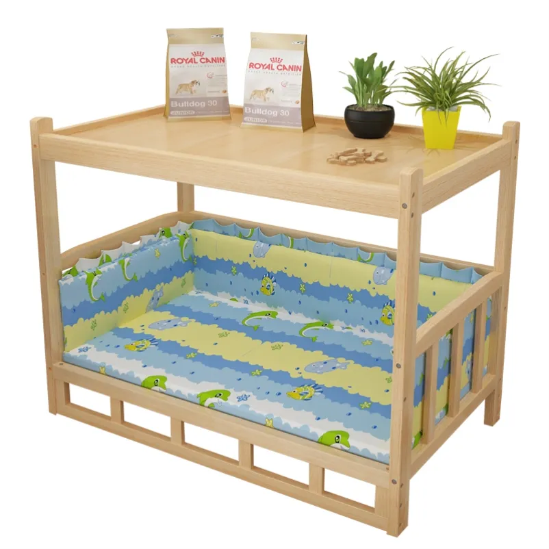 Nightstand Integrated Diy Pet Bed Nest Dog