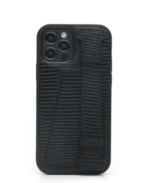 Lizard Pattern Leather Phone Case