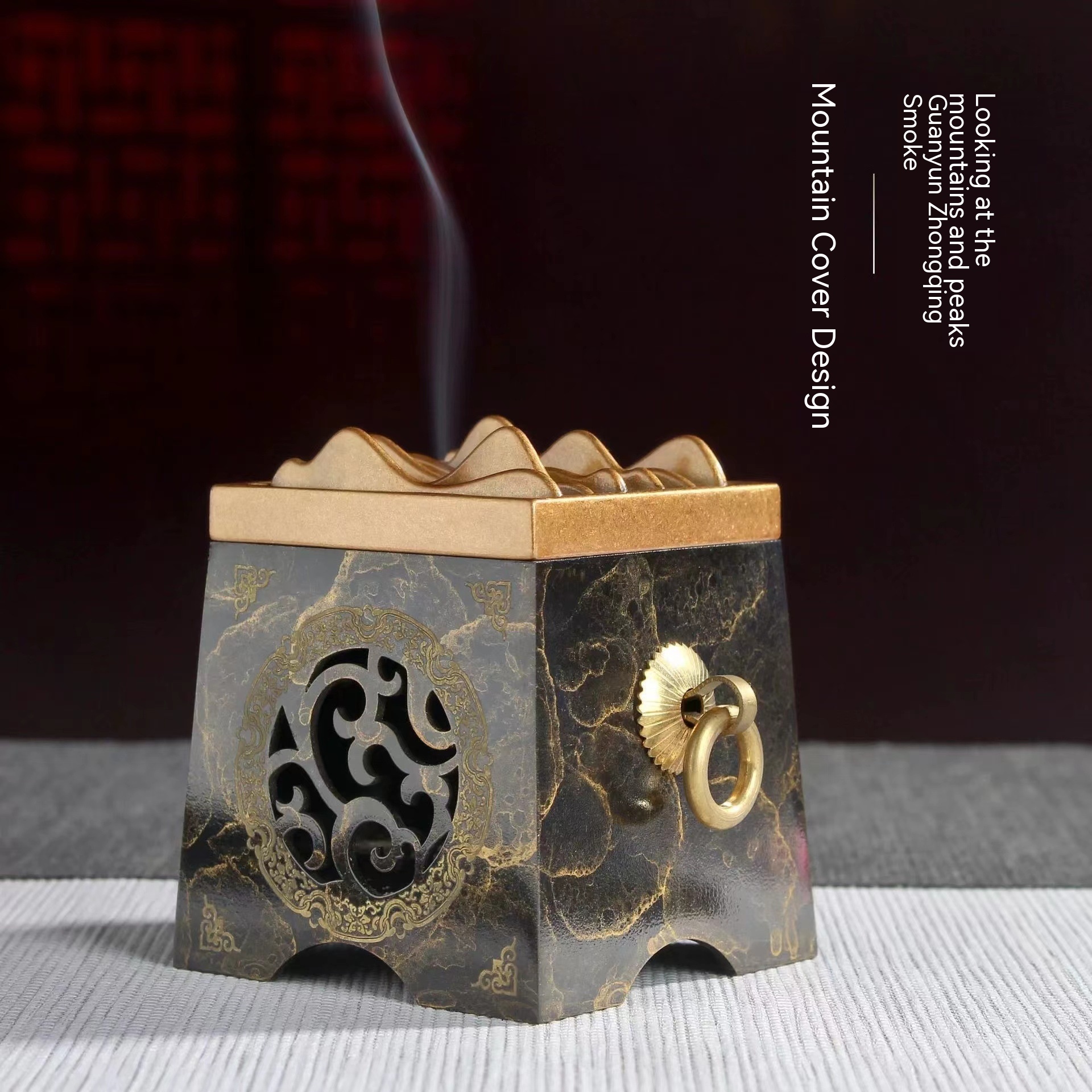 Title 2, Professional Taoist Incense Utensils Square Wel...