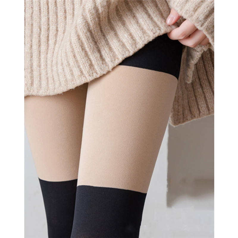 Over The Knee Fake Calf Fake Thigh Bottoming Pantyhose Winter