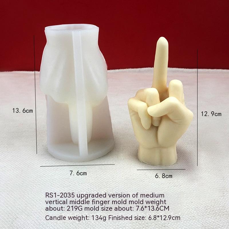 Candle Mould Diy Aromatherapy Gypsum Epoxy Decoration Mold - 14