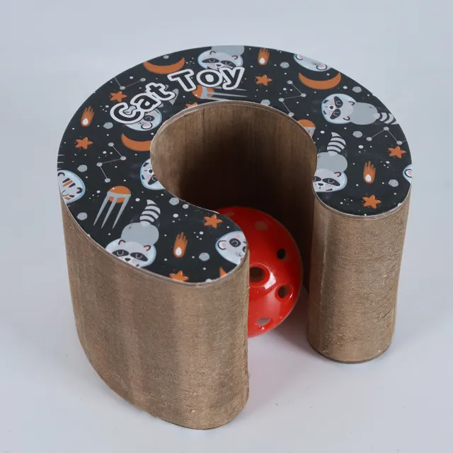 Accordion Cat Scratch Board Corrugated Paper Pet Supplies Black - Shop at LoveMi