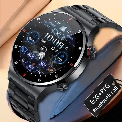 QW33 Smart Watch Heart Rate Blood Pressure Oxygen Controlled