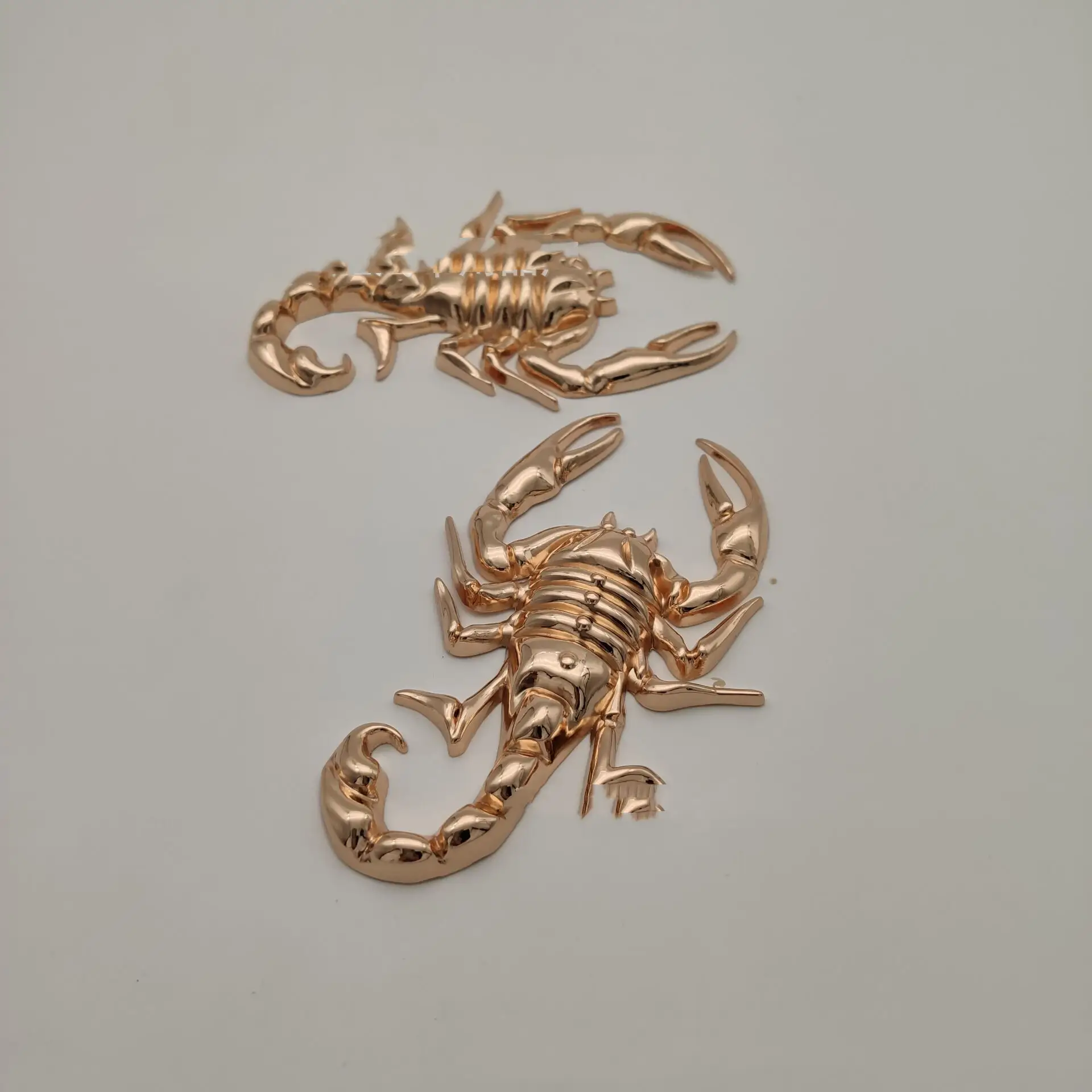 Car Personality Metal Bumper Stickers Pairs Of Scorpion Metal Bumper Stickers 3dstereo Car Body Sticker Car Tail Stickers