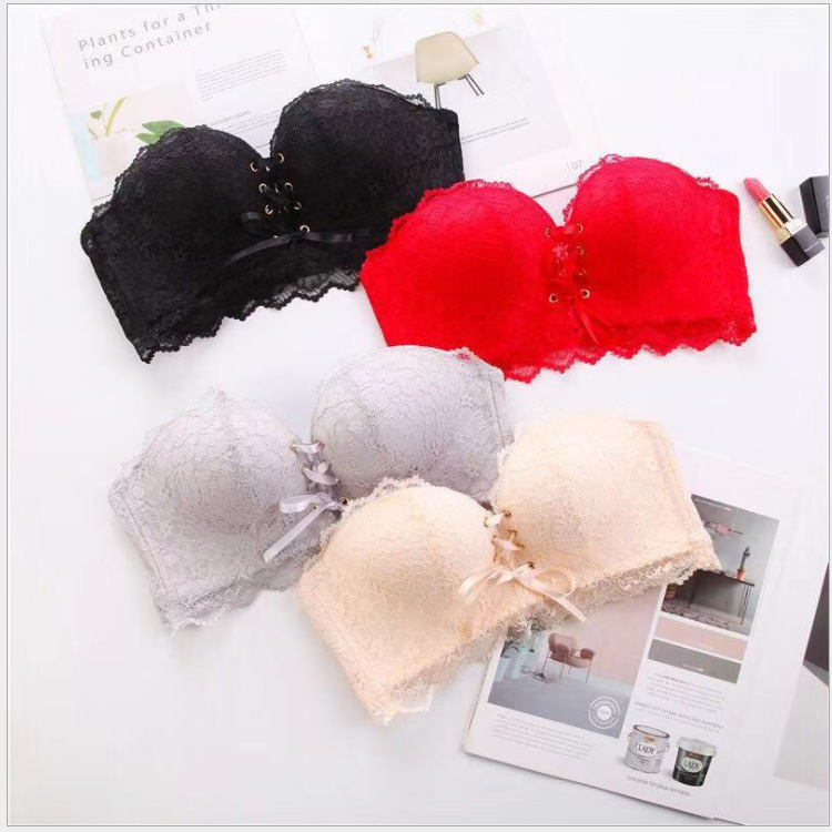 Title 4, Lace gathered bra